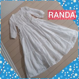 ランダ(RANDA)のワンピース　M　RANDA　ランダ(ロングワンピース/マキシワンピース)