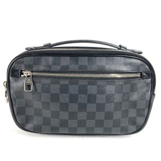 ルイヴィトン(LOUIS VUITTON)のルイヴィトン LOUIS VUITTON アンブレール N41289 ダミエグラフィット　 ショルダーバッグ カバン ベルトバッグ ボディバッグ ダミエグラフィットキャンバス ブラック(ボディーバッグ)