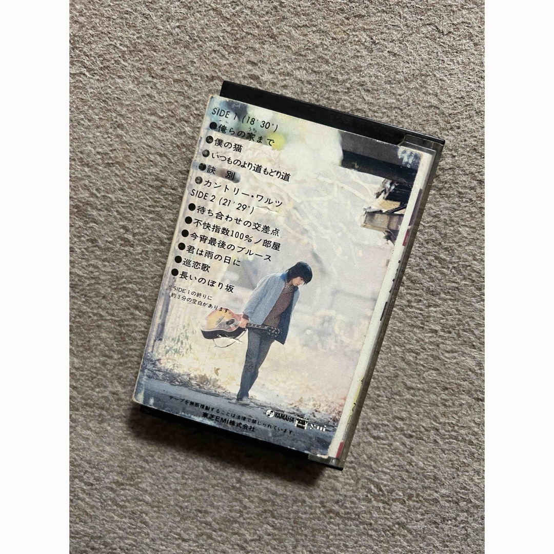 長渕剛　風は南から　カセットテープ エンタメ/ホビーのCD(ポップス/ロック(邦楽))の商品写真