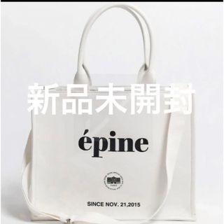 エピヌ(épine)のépine book tote bag large white(トートバッグ)