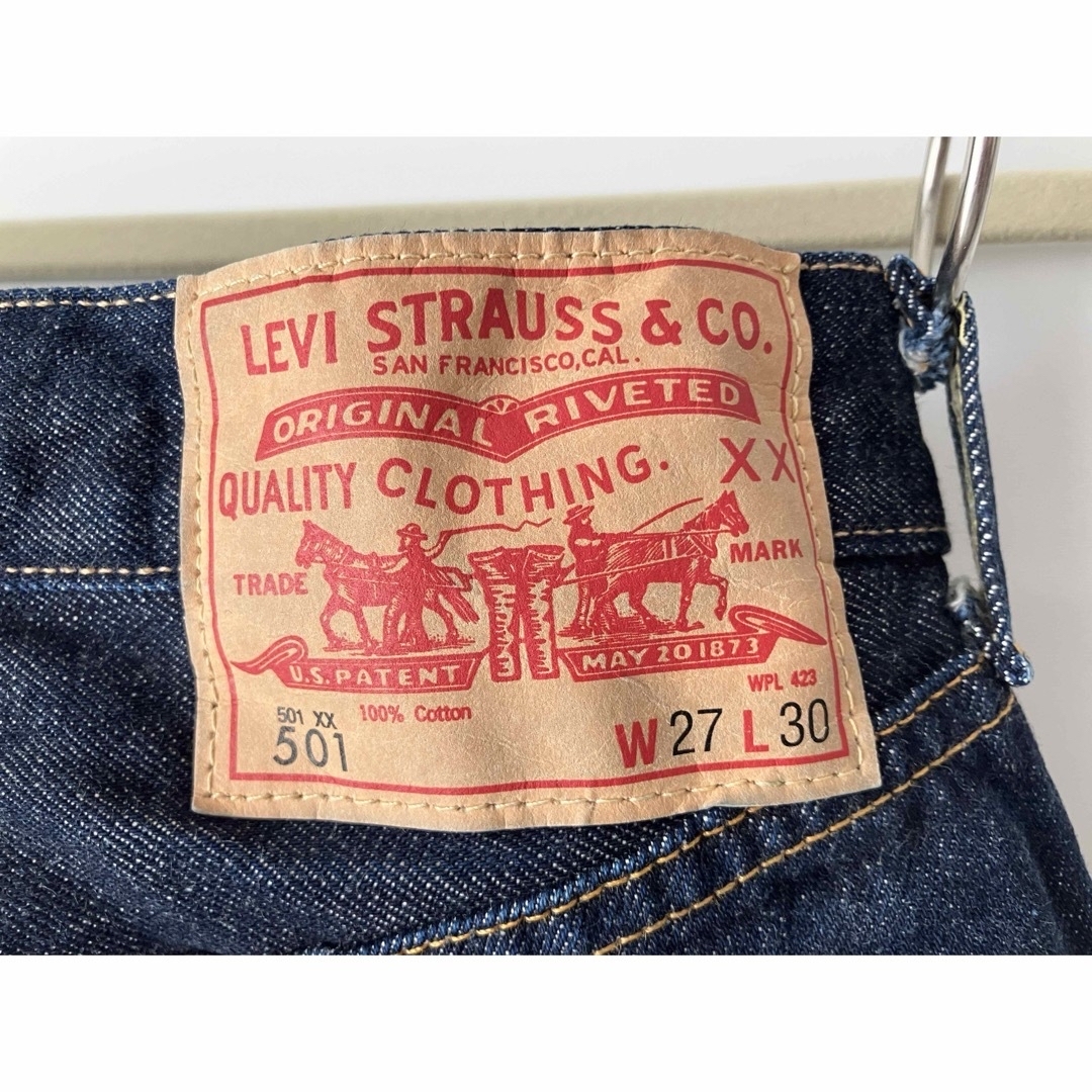 Levi's(リーバイス)の【米国製】LEVI’s LVC 501 66モデル　ホワイトオーク製コーンデニム メンズのパンツ(デニム/ジーンズ)の商品写真