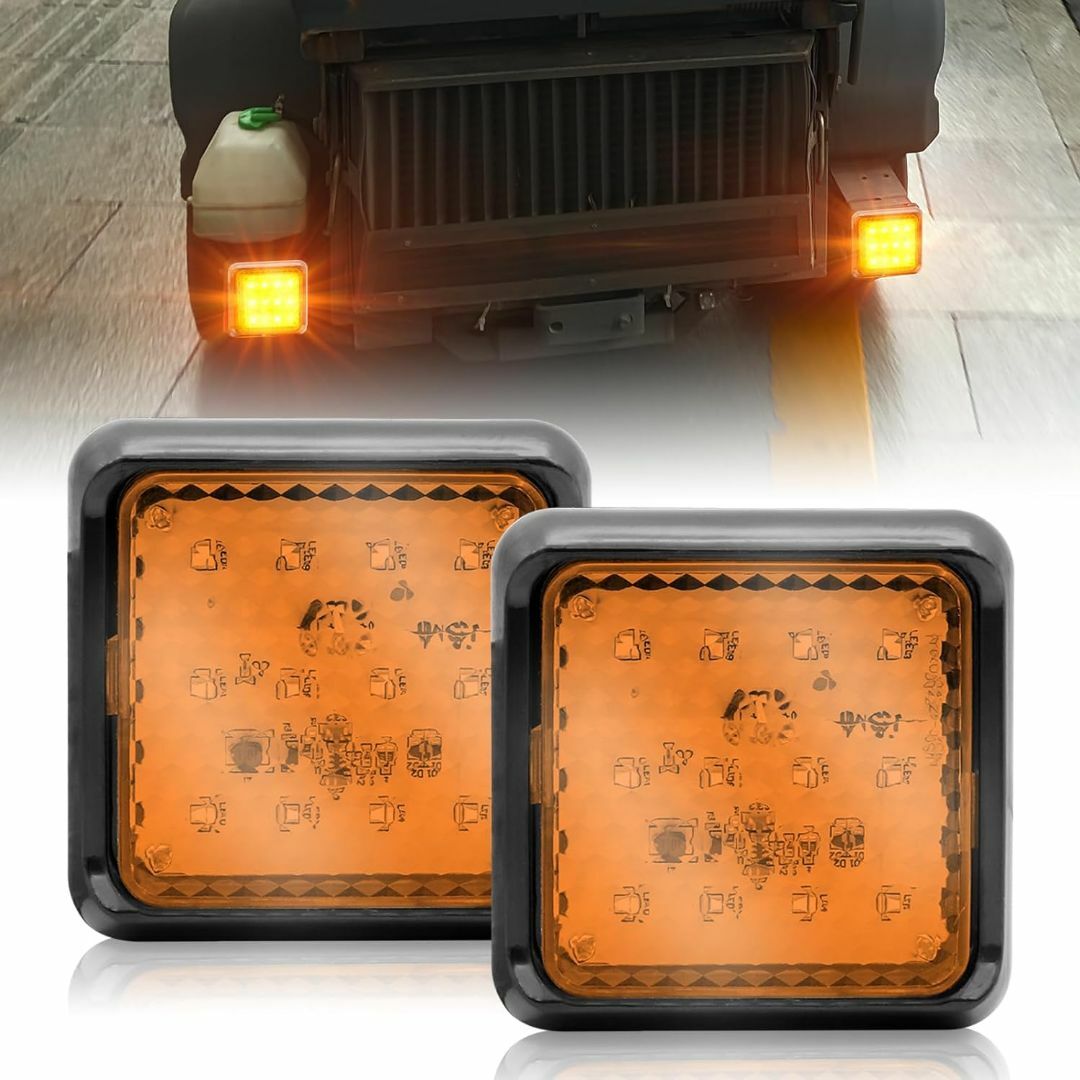 トラック テールランプ 12V 24V LEDテールライト ブレーキ リアコンビ 自動車/バイクの自動車(汎用パーツ)の商品写真