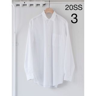 コモリ(COMOLI)の【COMOLI】20SS コモリシャツ WHITE/3(シャツ)