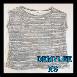 デミリー(DEMYLEE)の【匿名配送・即購入OK】DEMYLEE  デミリーXS カットソー　ノースリーブ(カットソー(半袖/袖なし))