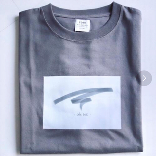 coen by Mr.SZK カフェプリントビッグTシャツ(Tシャツ/カットソー(半袖/袖なし))