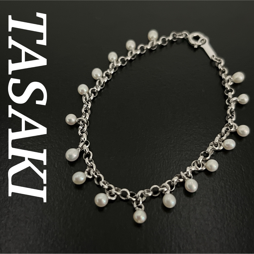 TASAKI(タサキ)のTASAKI ブレスレット　あこや淡水パール　ベビーパール　シルバー　SV925 レディースのアクセサリー(ブレスレット/バングル)の商品写真