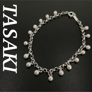 タサキ(TASAKI)のTASAKI ブレスレット　あこや淡水パール　ベビーパール　シルバー　SV925(ブレスレット/バングル)