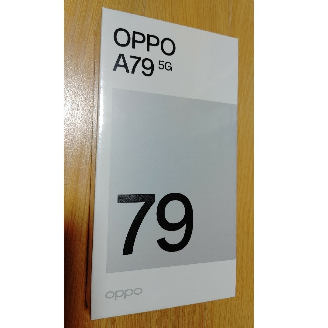 OPPO(オッポ)の新品未開封 OPPO A79 5G A303OP ミステリーブラック スマホ/家電/カメラのスマートフォン/携帯電話(スマートフォン本体)の商品写真