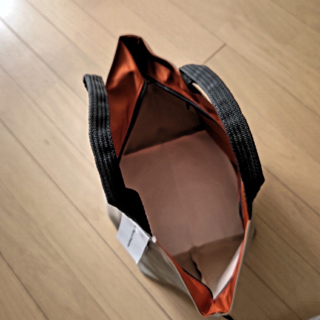 Herve Chapelier(エルベシャプリエ)の新品！エルベシャプリエ舟形 トートバッグ Mサイズ(マスティック×マンダリン) レディースのバッグ(トートバッグ)の商品写真