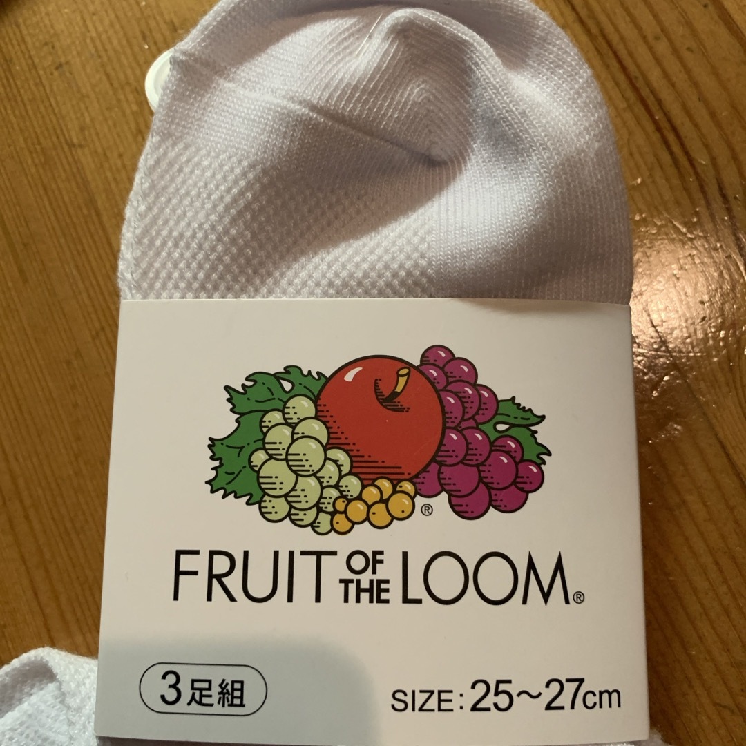 FRUIT OF THE LOOM(フルーツオブザルーム)のフルーツオブザルーム　3足組ソックス メンズのレッグウェア(ソックス)の商品写真