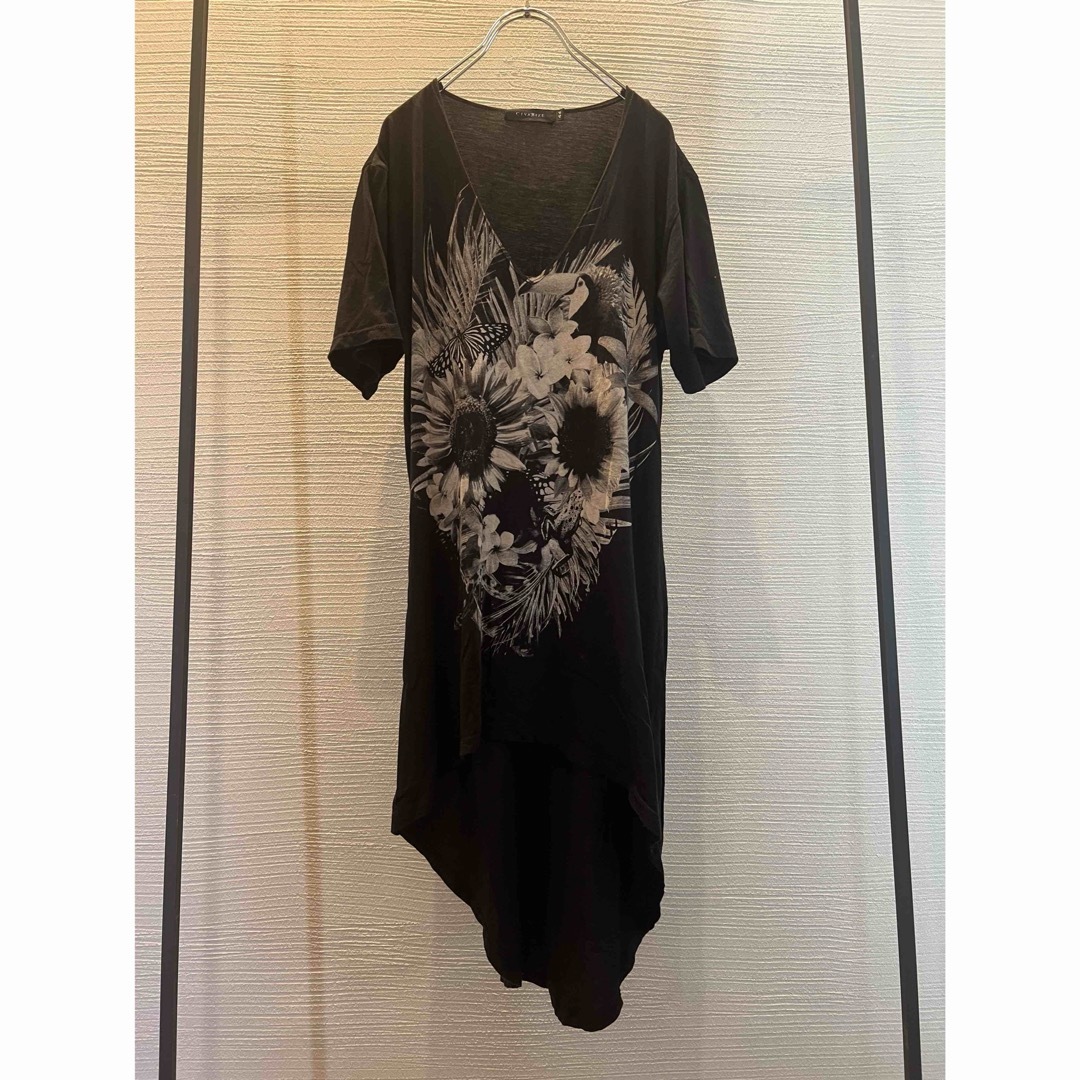 CIVARIZE(シヴァーライズ)のarchive civarize japanese label t-shirt メンズのトップス(Tシャツ/カットソー(半袖/袖なし))の商品写真