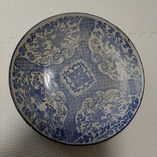 【おまとめセール品】骨董　染付皿　年代物