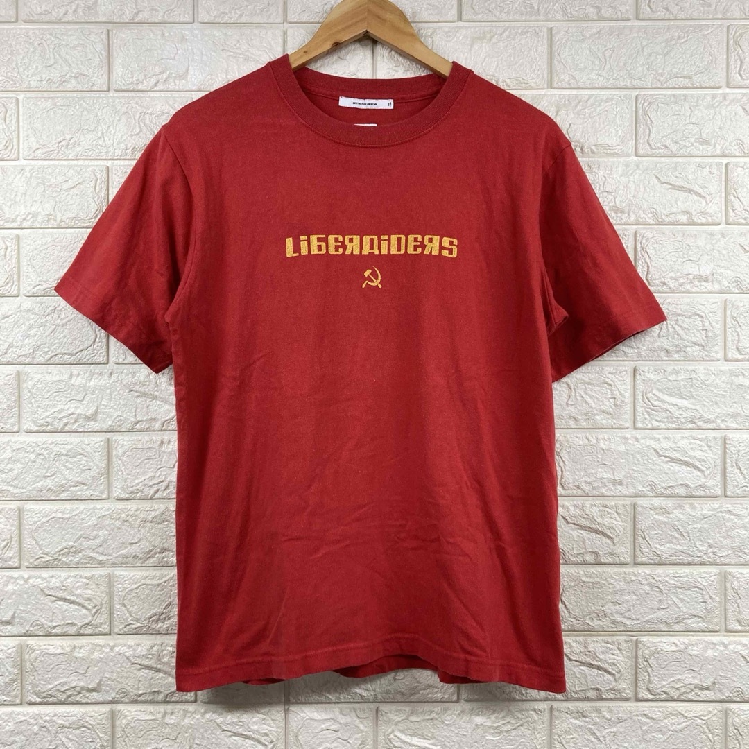 Liberaiders（R）(リベレイダース)のLIBERAIDERS HAMMER AND SICKLE LOGO TEE M メンズのトップス(Tシャツ/カットソー(半袖/袖なし))の商品写真