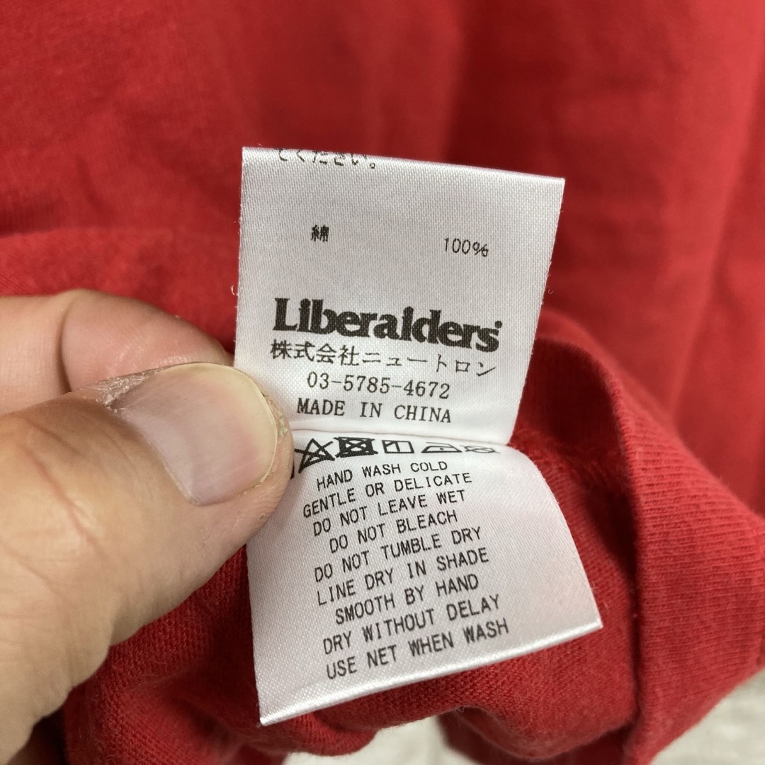 Liberaiders（R）(リベレイダース)のLIBERAIDERS HAMMER AND SICKLE LOGO TEE M メンズのトップス(Tシャツ/カットソー(半袖/袖なし))の商品写真