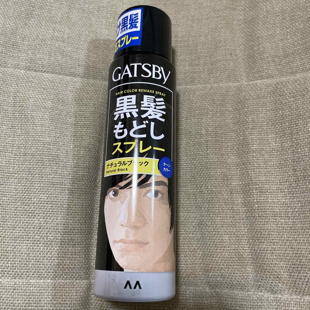 ギャツビー ターンカラースプレー ナチュラルブラック 60g コスメ/美容のヘアケア/スタイリング(カラーリング剤)の商品写真