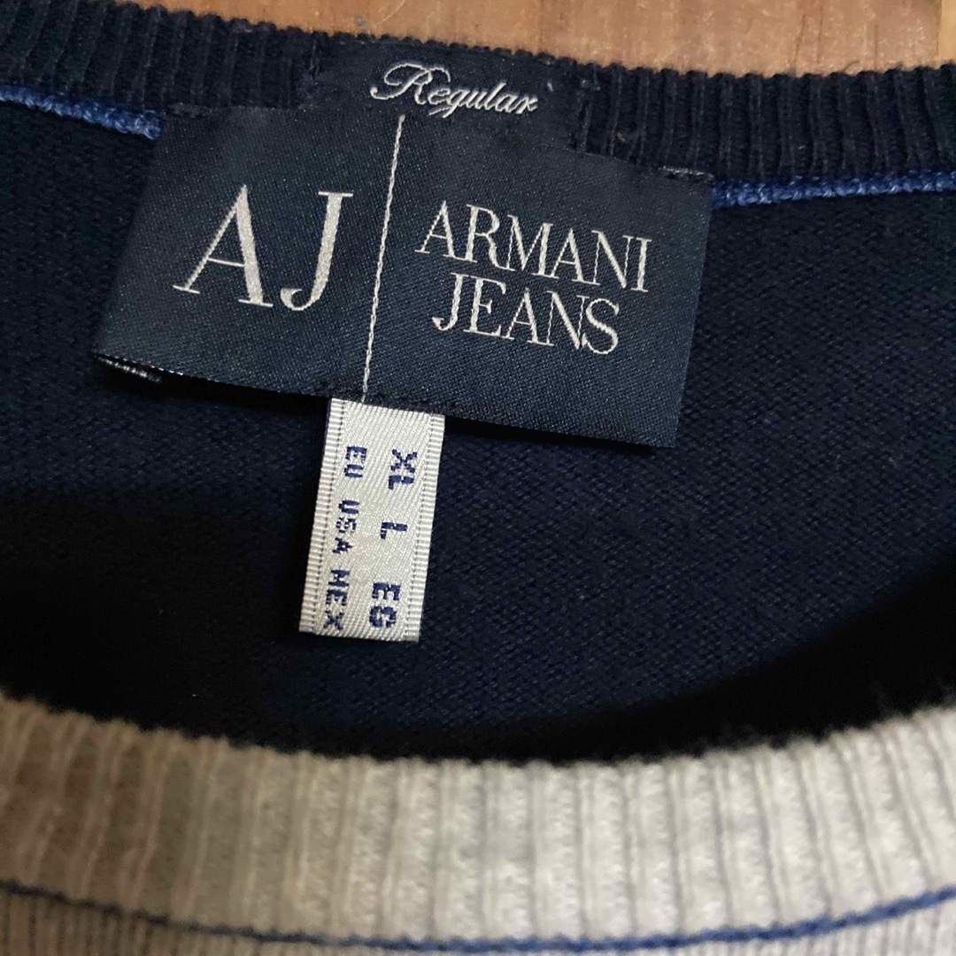 ARMANI JEANS(アルマーニジーンズ)のARMANI JEANS「アルマーニジーンズ」　トレーナー メンズのトップス(スウェット)の商品写真