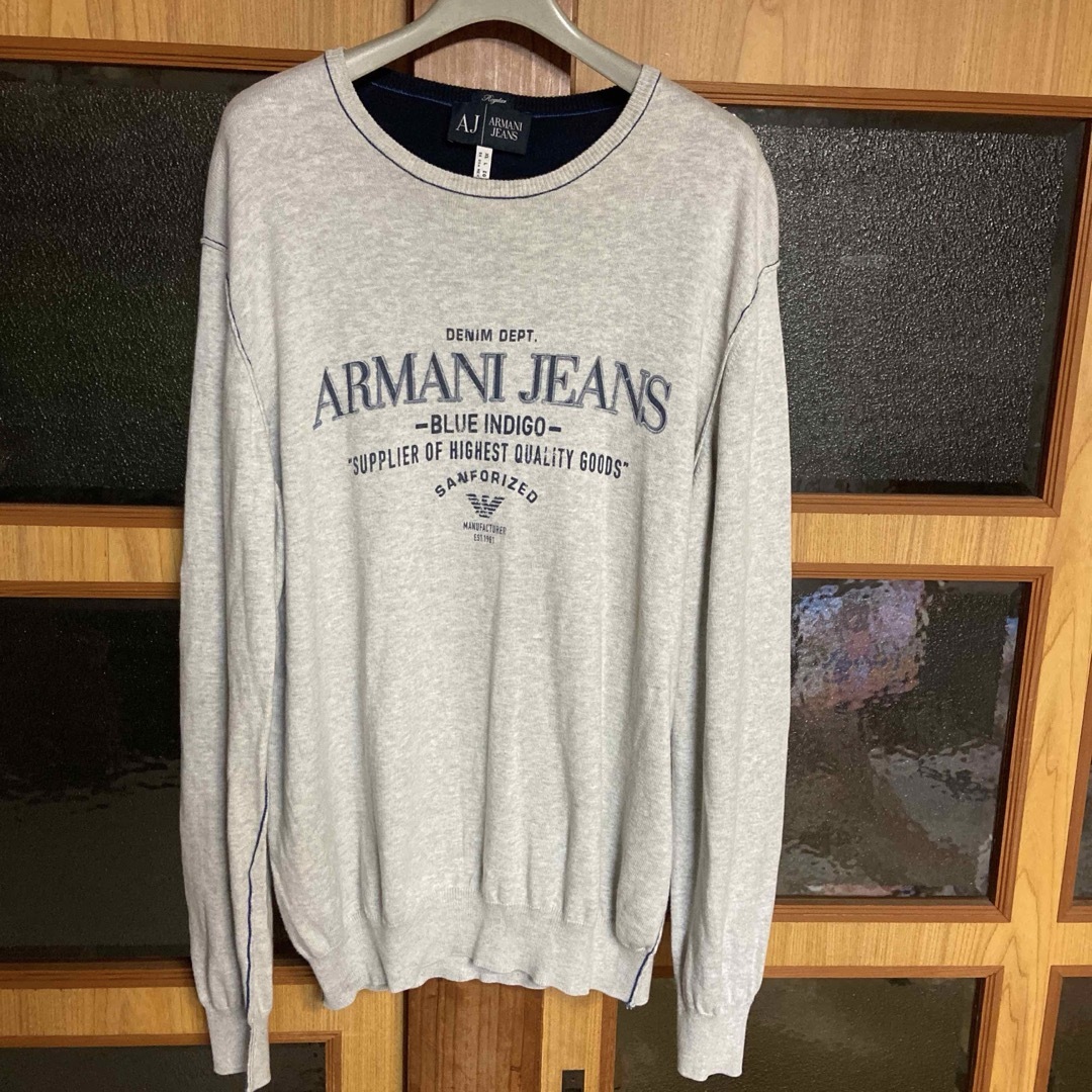 ARMANI JEANS(アルマーニジーンズ)のARMANI JEANS「アルマーニジーンズ」　トレーナー メンズのトップス(スウェット)の商品写真