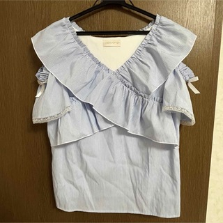 ロディスポット(LODISPOTTO)の✩LODISPOTTO 肩出しリボントップス✩(Tシャツ(半袖/袖なし))