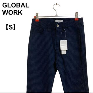 グローバルワーク(GLOBAL WORK)の【未使用】レディース グローバルワーク ストレッチパンツ チェックパンツ(カジュアルパンツ)