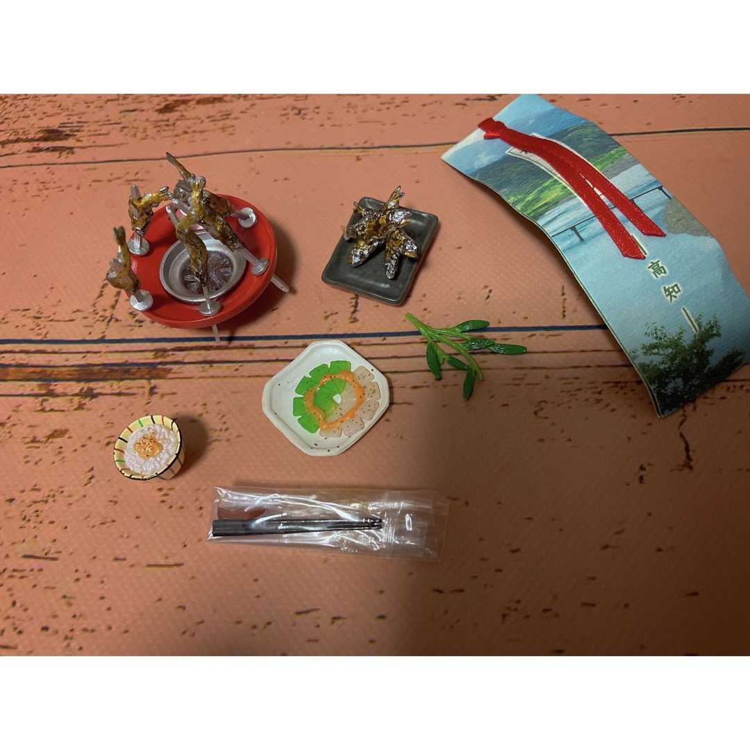 リーメント ぷちサンプル 鮎 ハンドメイドのおもちゃ(ミニチュア)の商品写真