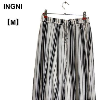 イング(INGNI)の【古着】レディース INGNI カジュアルパンツ ワイドパンツ(カジュアルパンツ)