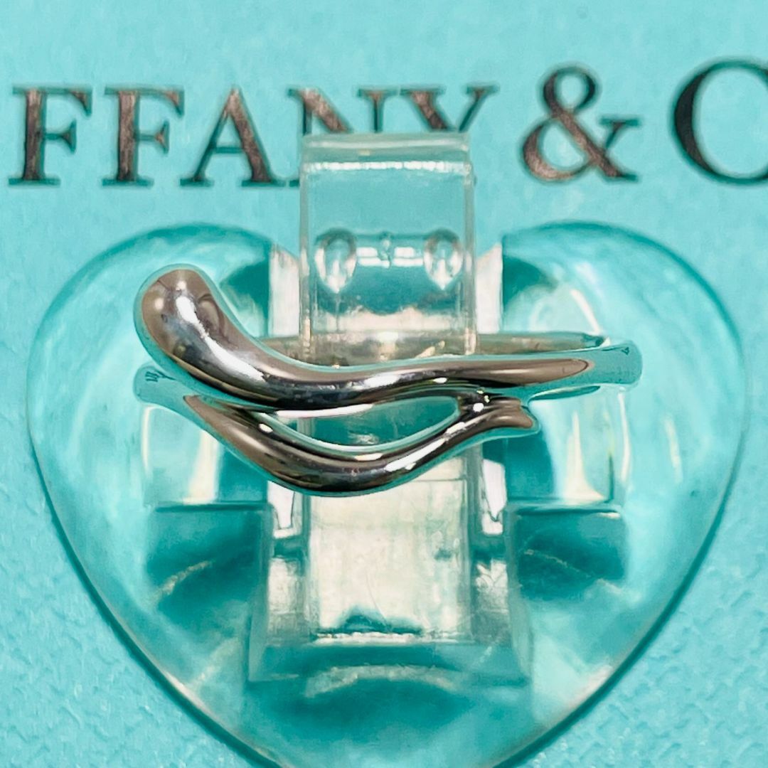 Tiffany & Co.(ティファニー)の美品 9号 ティファニー ドロップ ウェーブ リング シルバー★886 レディースのアクセサリー(リング(指輪))の商品写真