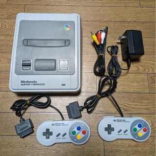 スーパーファミコン(スーパーファミコン)のスーパーファミコン本体一式(家庭用ゲーム機本体)