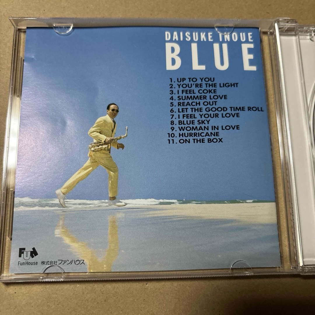 井上大輔　BLUE エンタメ/ホビーのCD(ポップス/ロック(邦楽))の商品写真
