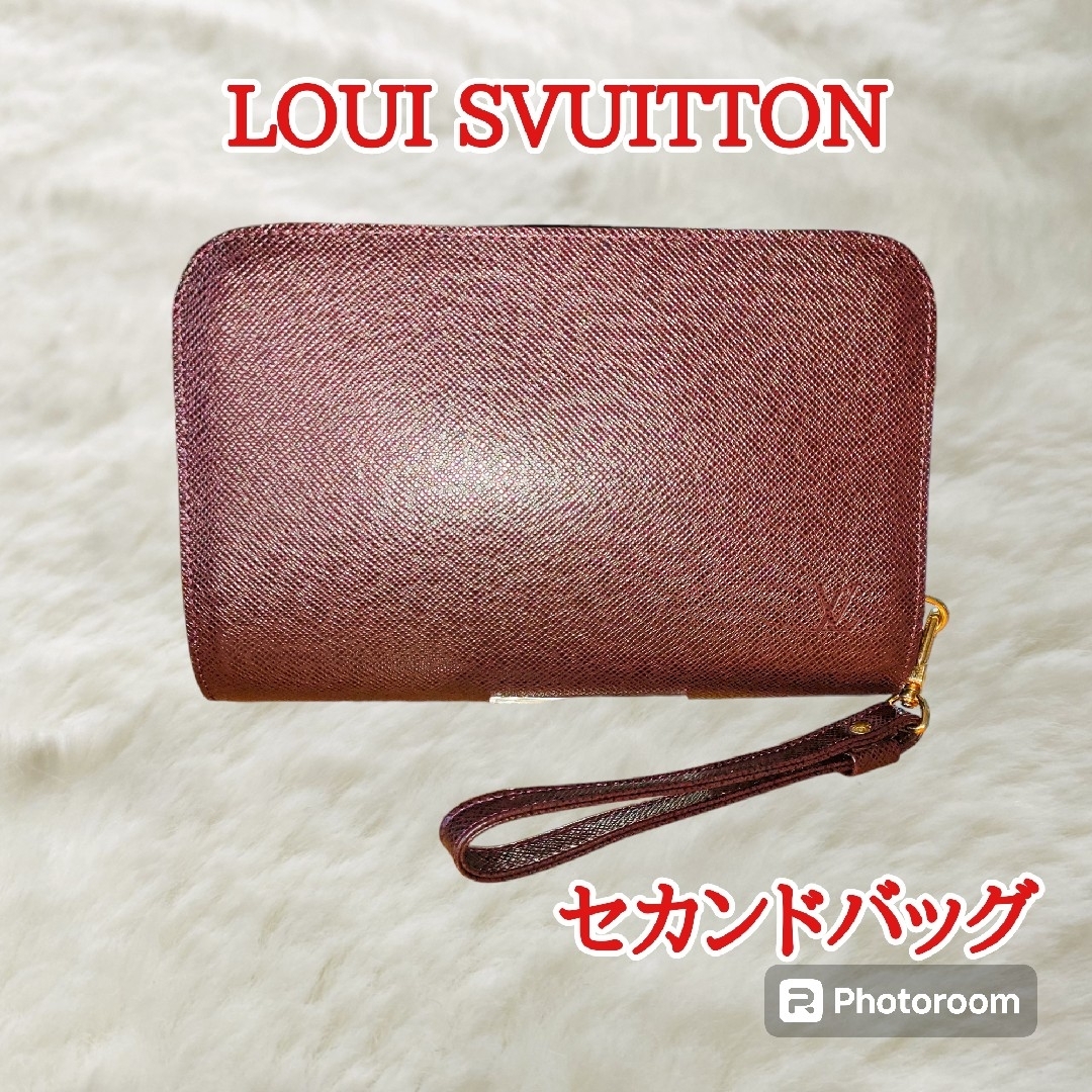 LOUIS VUITTON(ルイヴィトン)の【超美品!!】ルイヴィトン バイカル セカンドバッグ タイガ 茶色★ラスト１点★ メンズのバッグ(セカンドバッグ/クラッチバッグ)の商品写真