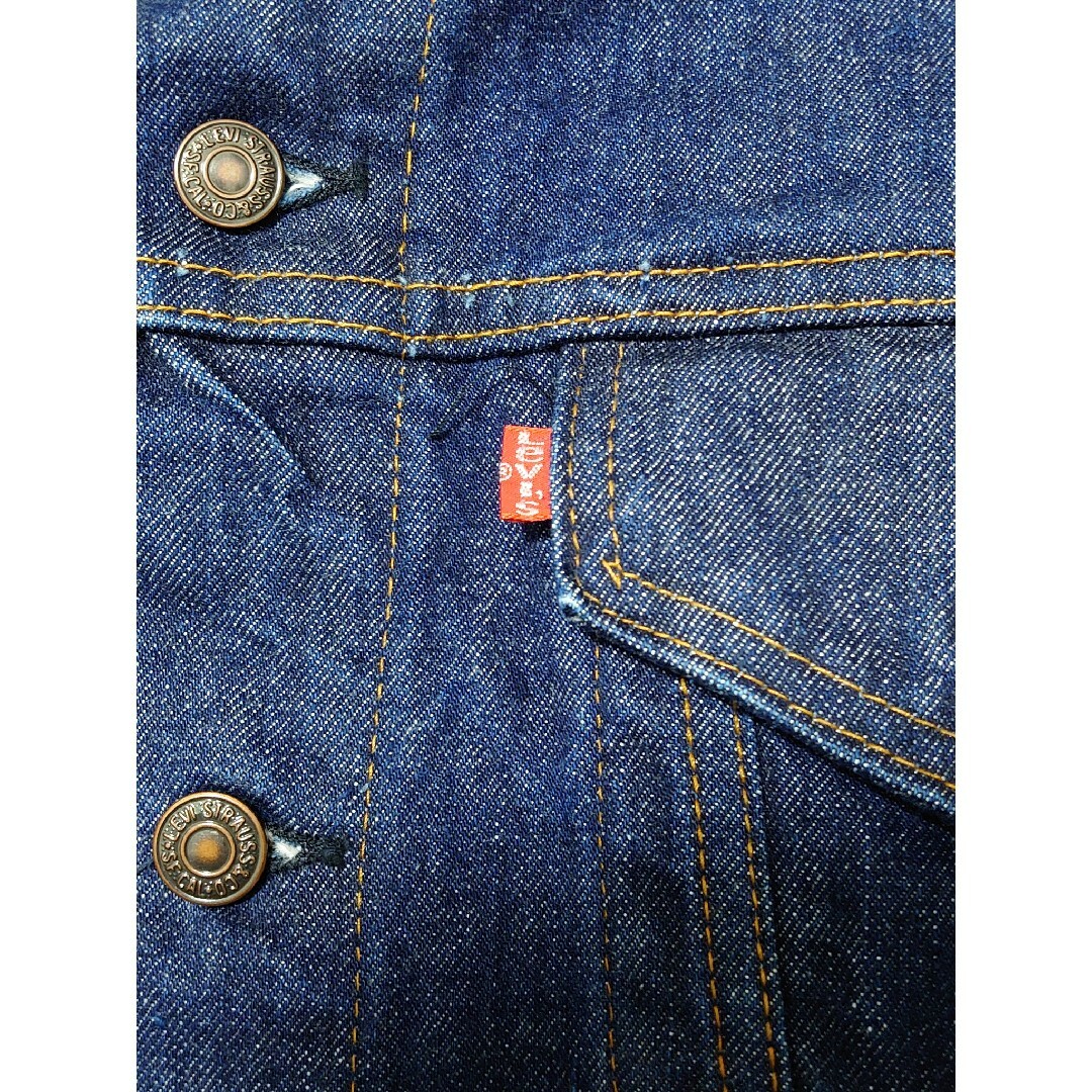 Levi's(リーバイス)の【希少美品】リーバイス70505　サイズ44　アメリカ製70s　デニムジャケット メンズのジャケット/アウター(Gジャン/デニムジャケット)の商品写真