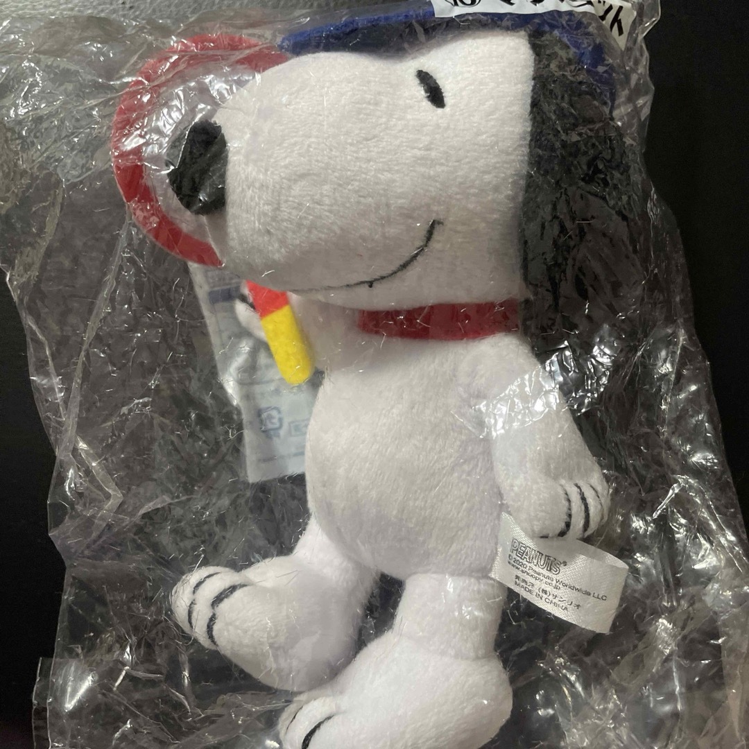 SNOOPY(スヌーピー)の【一番くじ当たり！】スヌーピー   ボールチェーン付きマスコット テニスver. エンタメ/ホビーのおもちゃ/ぬいぐるみ(キャラクターグッズ)の商品写真