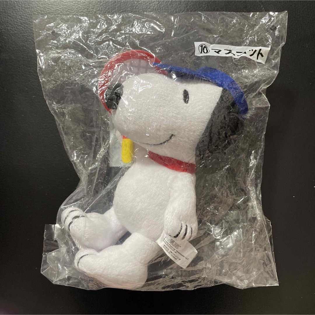 SNOOPY(スヌーピー)の【一番くじ当たり！】スヌーピー   ボールチェーン付きマスコット テニスver. エンタメ/ホビーのおもちゃ/ぬいぐるみ(キャラクターグッズ)の商品写真