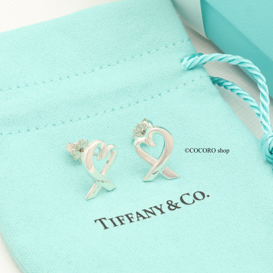 Tiffany & Co.(ティファニー)の【美品】TIFFANY&Co. ラビング ハート ピアス レディースのアクセサリー(ピアス)の商品写真