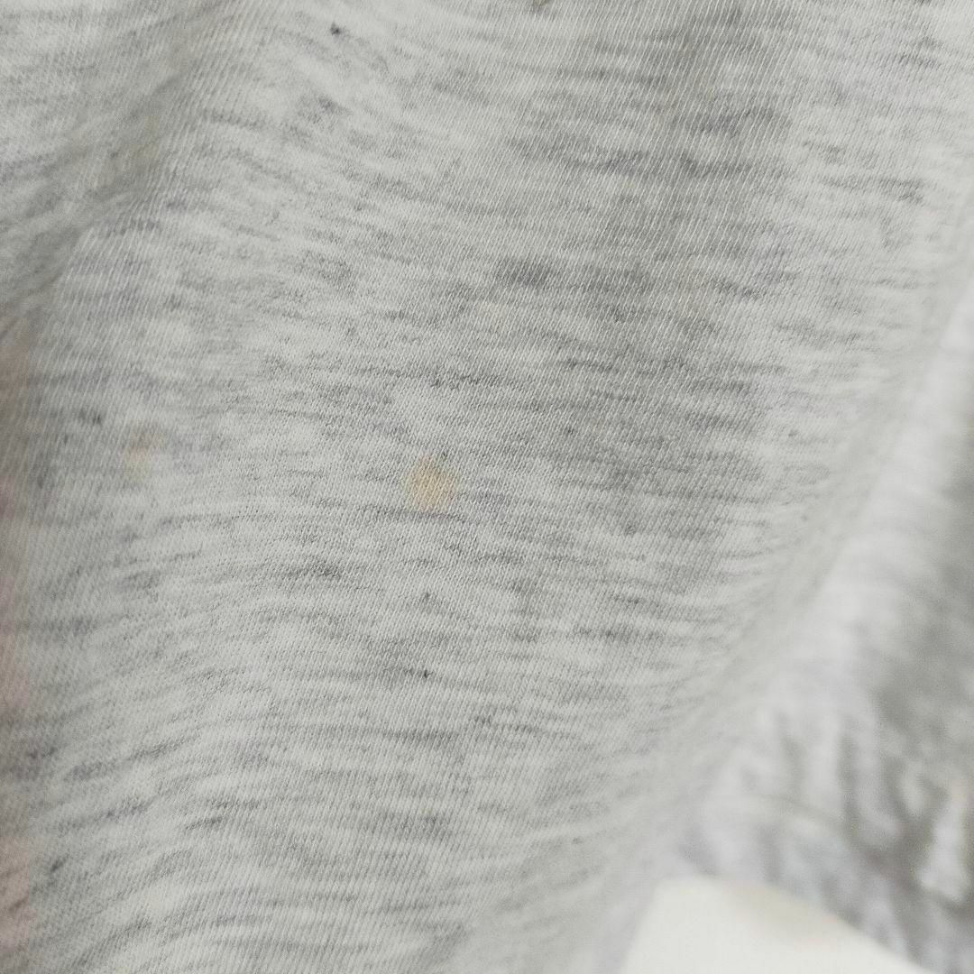 BEN DAVIS(ベンデイビス)の90s ベンデイビス メンズ ロンT 長袖 グレー ワンポイント プリント M メンズのトップス(Tシャツ/カットソー(七分/長袖))の商品写真