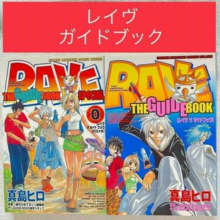 RAVE レイヴ レイブ ファン必見 ガイドブック 2冊セット 真島ヒロ(少年漫画)