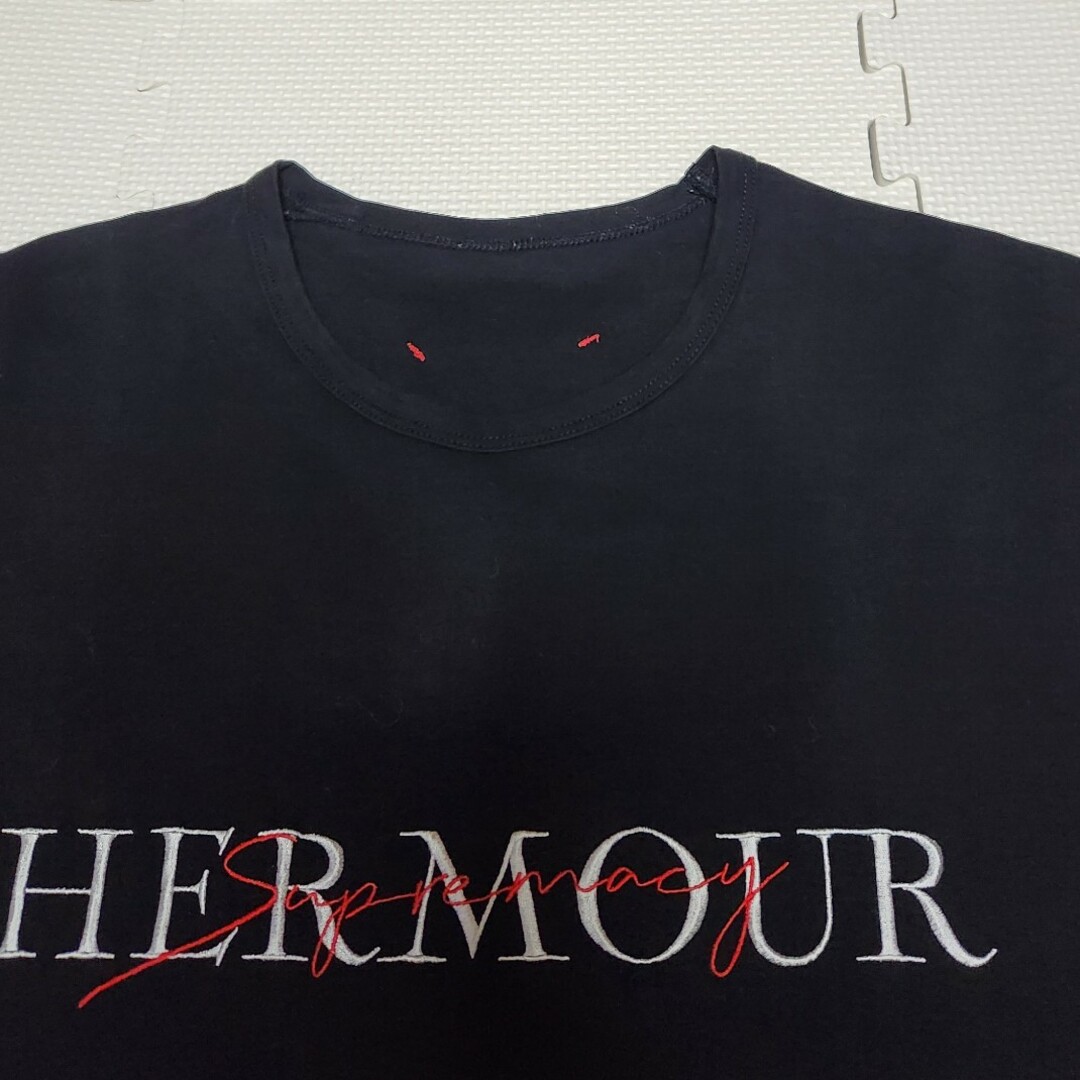 HERMOUR エムール 刺繍ロゴ 半袖Tシャツ メンズのトップス(Tシャツ/カットソー(半袖/袖なし))の商品写真