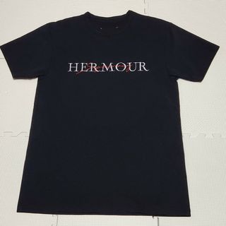 HERMOUR エムール 刺繍ロゴ 半袖Tシャツ