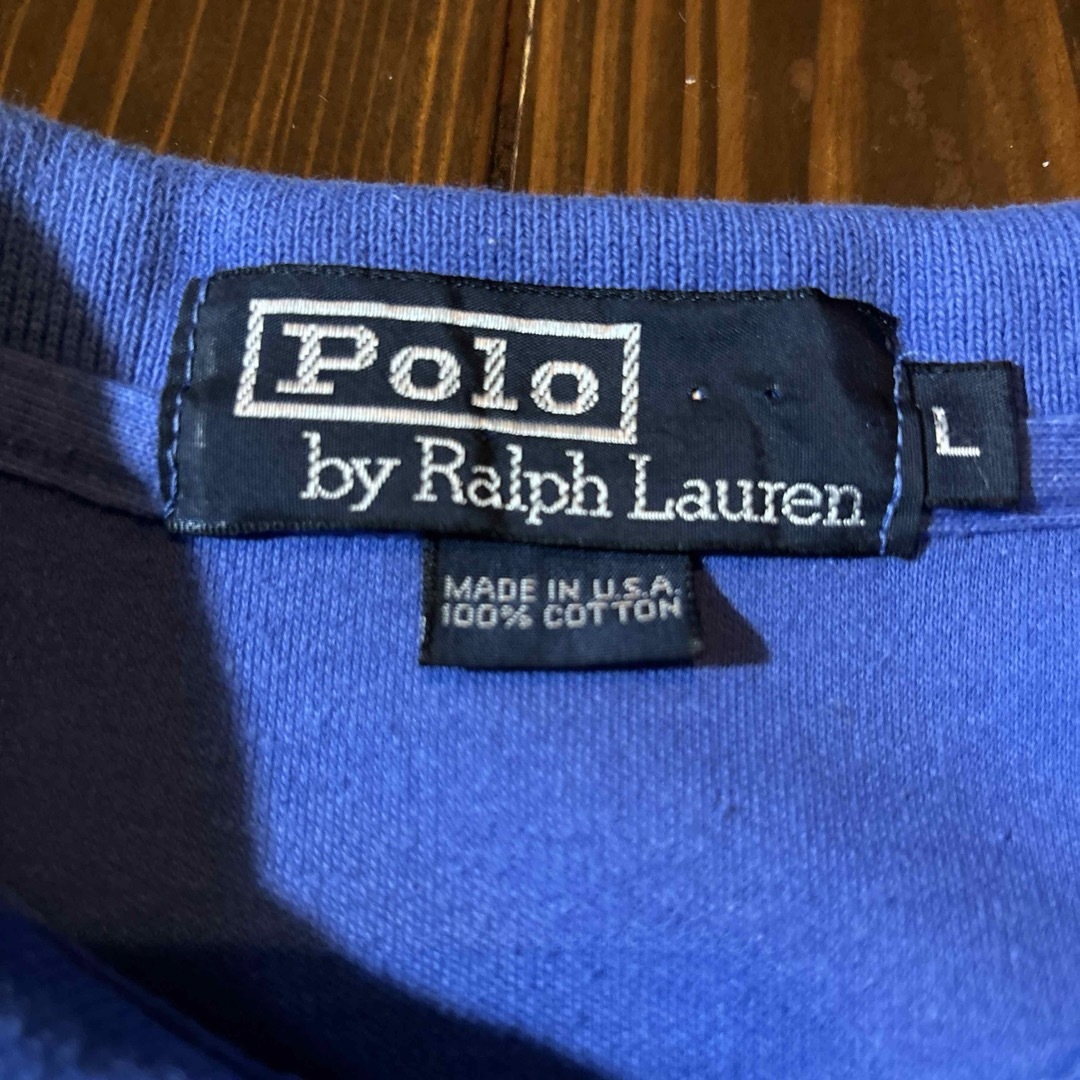 POLO RALPH LAUREN(ポロラルフローレン)のusa製　polo Ralph Lauren ラルフローレン ビンテージ　レア メンズのトップス(ポロシャツ)の商品写真