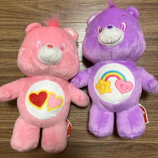 ケアベア(CareBears)のケアベア　GBぬいぐるみ　ピンク　パープル(ぬいぐるみ)