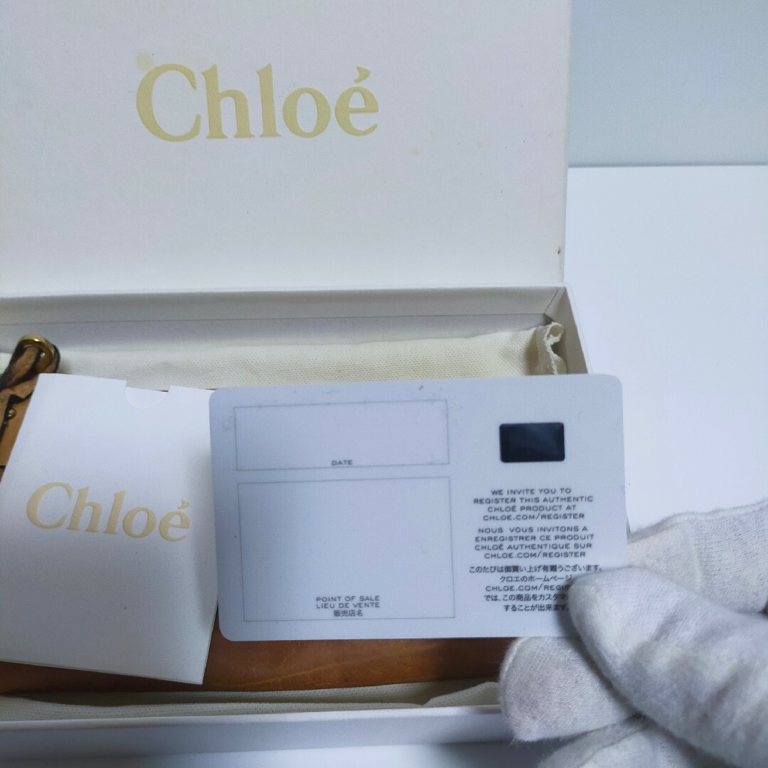 Chloe(クロエ)のChloe　クロエ　Ｌ字ファスナー　長財布　レザー メンズのファッション小物(長財布)の商品写真