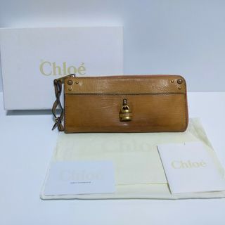 クロエ(Chloe)のChloe　クロエ　Ｌ字ファスナー　長財布　レザー(長財布)