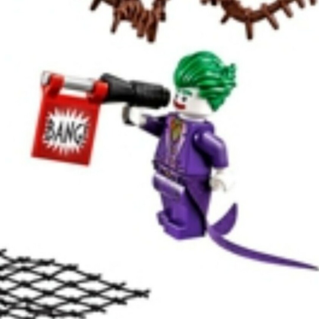 Lego(レゴ)のレゴ★SH ミニフィグ ジョーカー 武器付き 未使用品 人気 激レア ラスト予定 エンタメ/ホビーのおもちゃ/ぬいぐるみ(キャラクターグッズ)の商品写真
