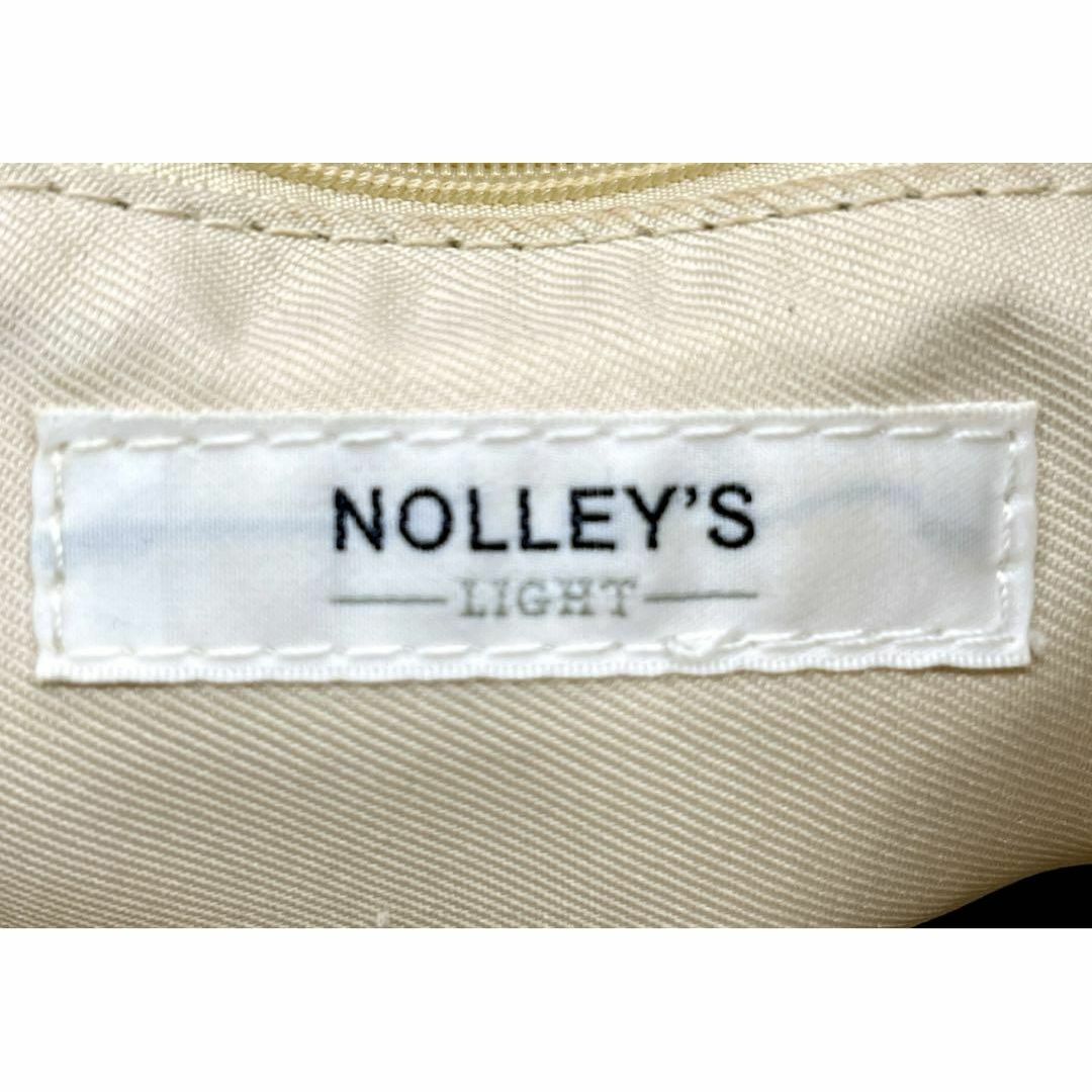 NOLLEY'S(ノーリーズ)のノーリーズライト　ヴァジック　ボンド風　ハンドバック　レザー　ベージュ レディースのバッグ(ハンドバッグ)の商品写真