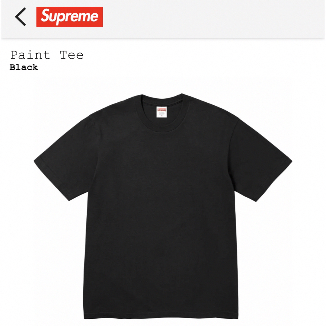 Supreme(シュプリーム)の【新品・未使用】Supreme シュプリーム Paint Tee / L メンズのトップス(Tシャツ/カットソー(半袖/袖なし))の商品写真