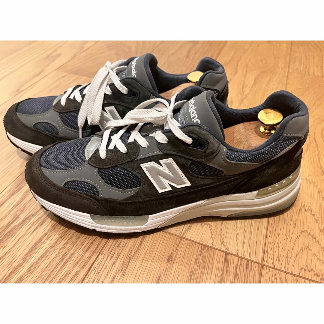 New Balance(ニューバランス)のニューバランス M992GGネイビー27cm newbalance992 メンズの靴/シューズ(スニーカー)の商品写真