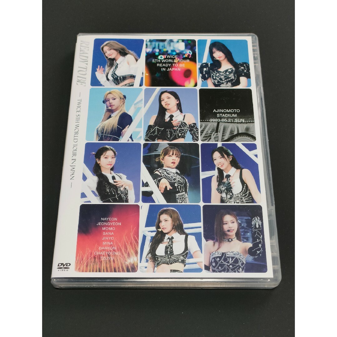 TWICE DVD READY TO BE IN JAPAN 通常盤 エンタメ/ホビーのDVD/ブルーレイ(ミュージック)の商品写真