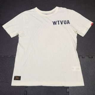 wtaps ダブルタップス ロゴプリント 半袖Tシャツ