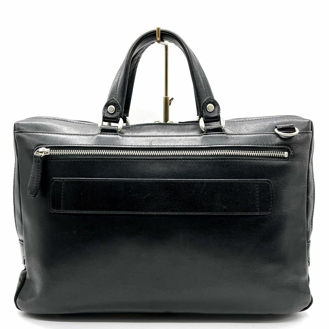 INDEED(インディード)のインディード  オールレザー　ビジネスバック　ブラック　2WAY メンズのバッグ(ビジネスバッグ)の商品写真