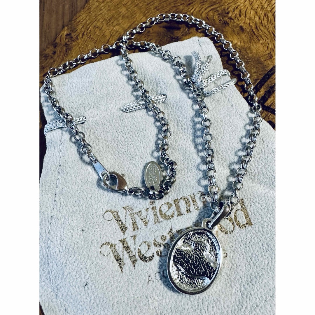 Vivienne Westwood(ヴィヴィアンウエストウッド)の廃盤希少品VivienneWestwood オーブ/シールネックレス レディースのアクセサリー(ネックレス)の商品写真