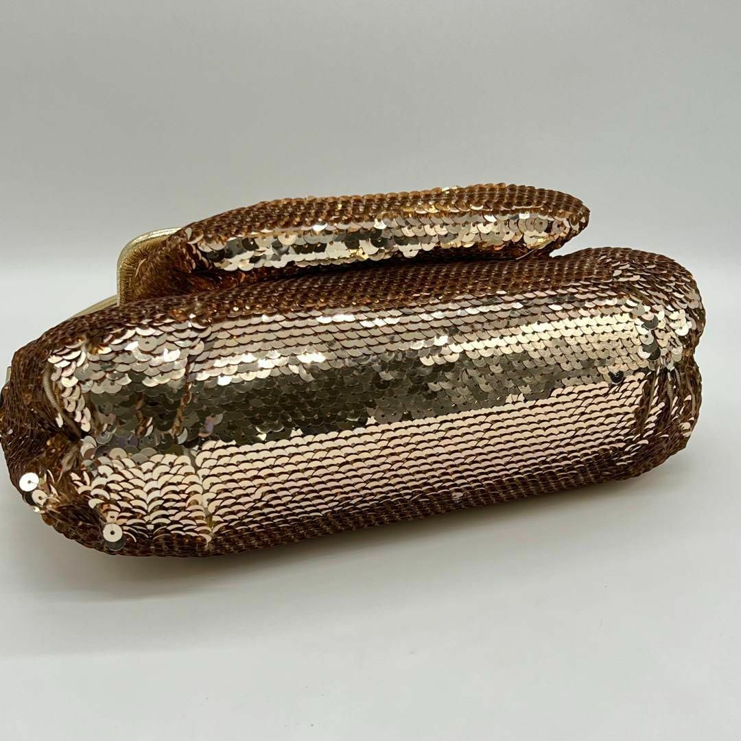 COACH(コーチ)の✨️美品✨️COACH ポピー ミニバッグ ハンドバッグ スパンコール ゴールド レディースのバッグ(ハンドバッグ)の商品写真